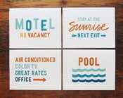 Image of Motel Card Set