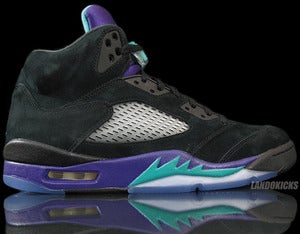 Image of Nike Air Jordan 5 Retro 'Black Grape'
