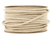 Image of LINEN | fabric lighting flex cable | ROUND