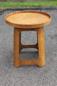 Image of Rare Isokon laminated plywood stool and tray by Venesta circa 1933