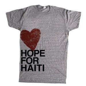 Image of Hope for Haiti T-Shirt, Crew Neck