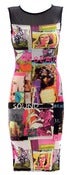 Image of Graffiti sleeveless midi 