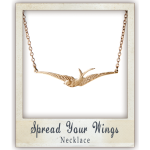 Image of Spread Your Wings Necklace