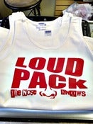 Image of White/Red Loud Pack "The Nose Knows" Tank