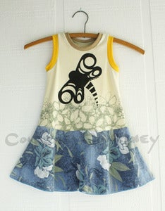 Image of COURTNEYCOURTNEY 2T dragonfly/trop/yellow/blue 