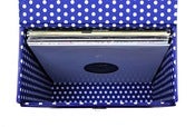 Image of Cobalt Blue Leather 12" Record Box (Ltd Edition)