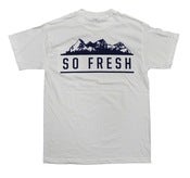 Image of SFC "MOUNTAIN" POCKET TEE (WHITE) 