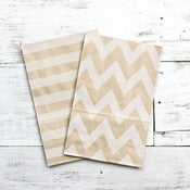 Image of Kraft Gusset Paper Bags
