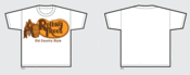 Image of ROLLING TREES' WHITE BARREL TEE