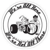Image of 6 Pack - 3" Trike Stickers