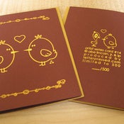 Image of Letterpressed.com artist series Cards #14