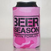 Image of Pink Camo Beer Season Koozie