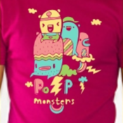 Image of Red Pop Monsters