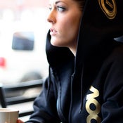 Image of Hooded Zip-Through Sweatshirt