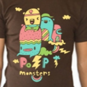 Image of Brown Pop Monsters