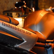 Image of Large 'Olde London' Lettered Sticker