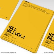 Image of Kill Bill Vol.1 Poster With Brands