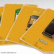 Image of Citycab Poster Set (4 posters)