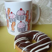 Image of Mugs: Bacon and Cupcake Party!