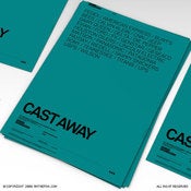 Image of Cast Away Poster With Brands