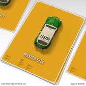 Image of Citycab Poster / Mexico City