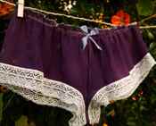Image of 'Plum' French Knicker