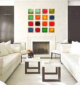 Image of Dancing Circles No1 - 16 Wall Art Blocks