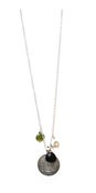 Image of Cultured pearls, Thai silver and silver pendant