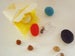 Image of Wish Rocks 4 You - eggplant, sky blue, snow white, orange