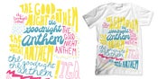 Image of TGA Scribble White T-Shirt