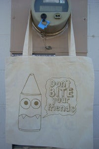 Image of Don't Bite Your Friends (Tote)