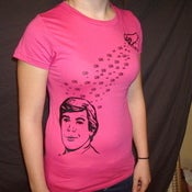 Image of .   .   .    HAIRSPRAY TEE .   .   .         fuchsia