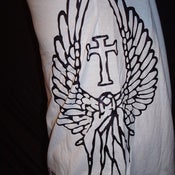 Image of .  .  .  .   ANGEL  TEE  .  .  .  .      white
