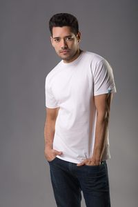 Image of Mens Crew White