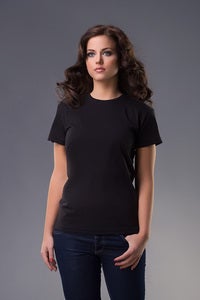 Image of Womens Crew Black