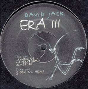 Image of DAVID JACK : Era III EP