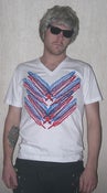 Image of Feather Vneck USA