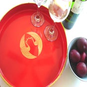 Image of Lacquer Serving Tray {Vintage}