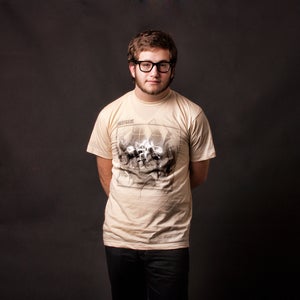 Image of Fixture MEN'S (100% cotton creme American Apparel tee shirt)