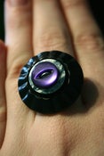 Image of Cupcake Vintage Button Ring