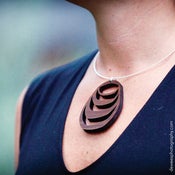 Image of DRAPE necklace in wood