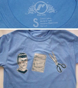 Image of Spock Paper Scissor