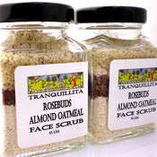 Image of ROSEBUD ALMOND OATMEAL FACE SCRUB 45GM