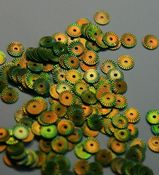 Image of Green Fluted Sequin