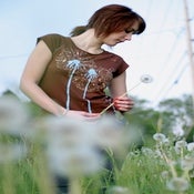 Image of hand painted dandelion series