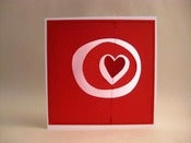 Image of big heart mobile