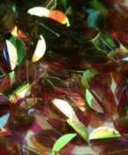 Image of Purple Transparent Leaf  Sequins (AB Coat)