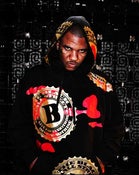 Image of Official Black Wallstreet "Let's Ride" Hoodie