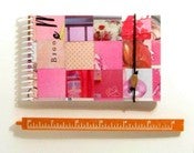 Image of Reporter Style Pocket Notebook - Pink (5.5 x 3.5)