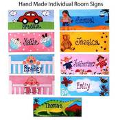 Image of Personalised Hand Made Room Signs